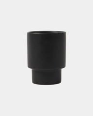 Mok gerecycled klei Vinga Nagano 250ml om te personaliseren - Zwart
