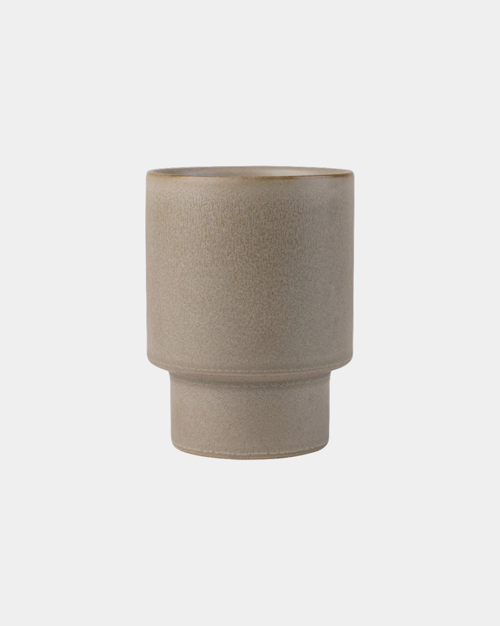 Mok gerecycled klei Vinga Nagano 250ml om te personaliseren - Beige