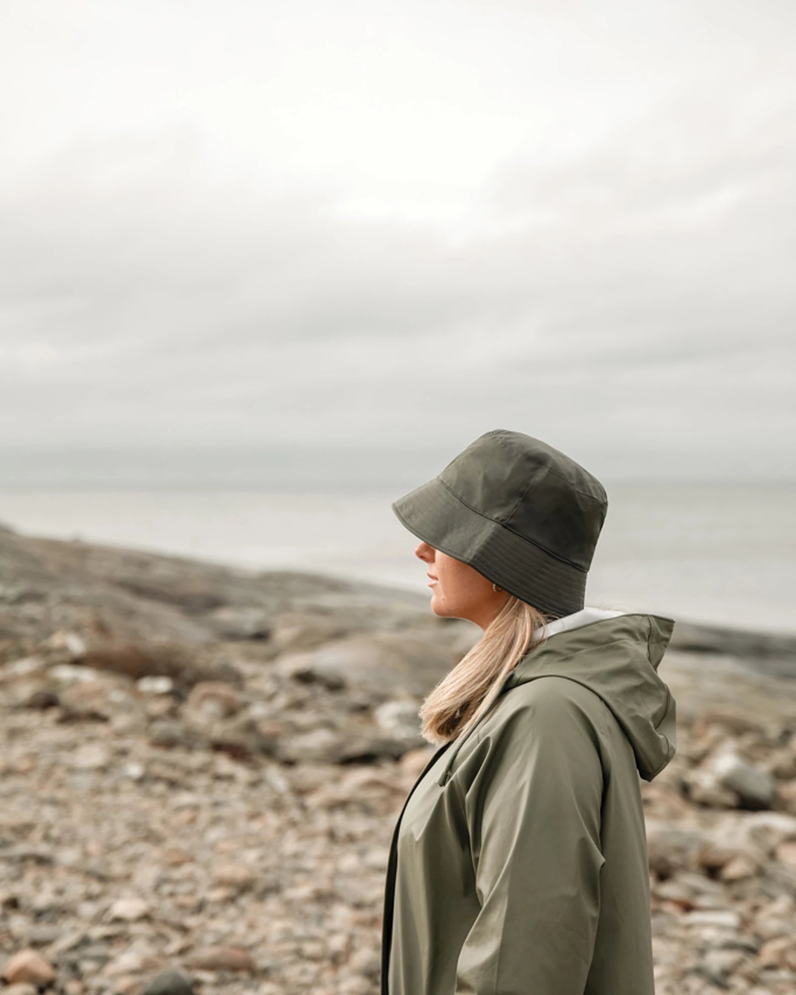 Bucket hat gerecycled RPET Baltimore om te personaliseren - 14
