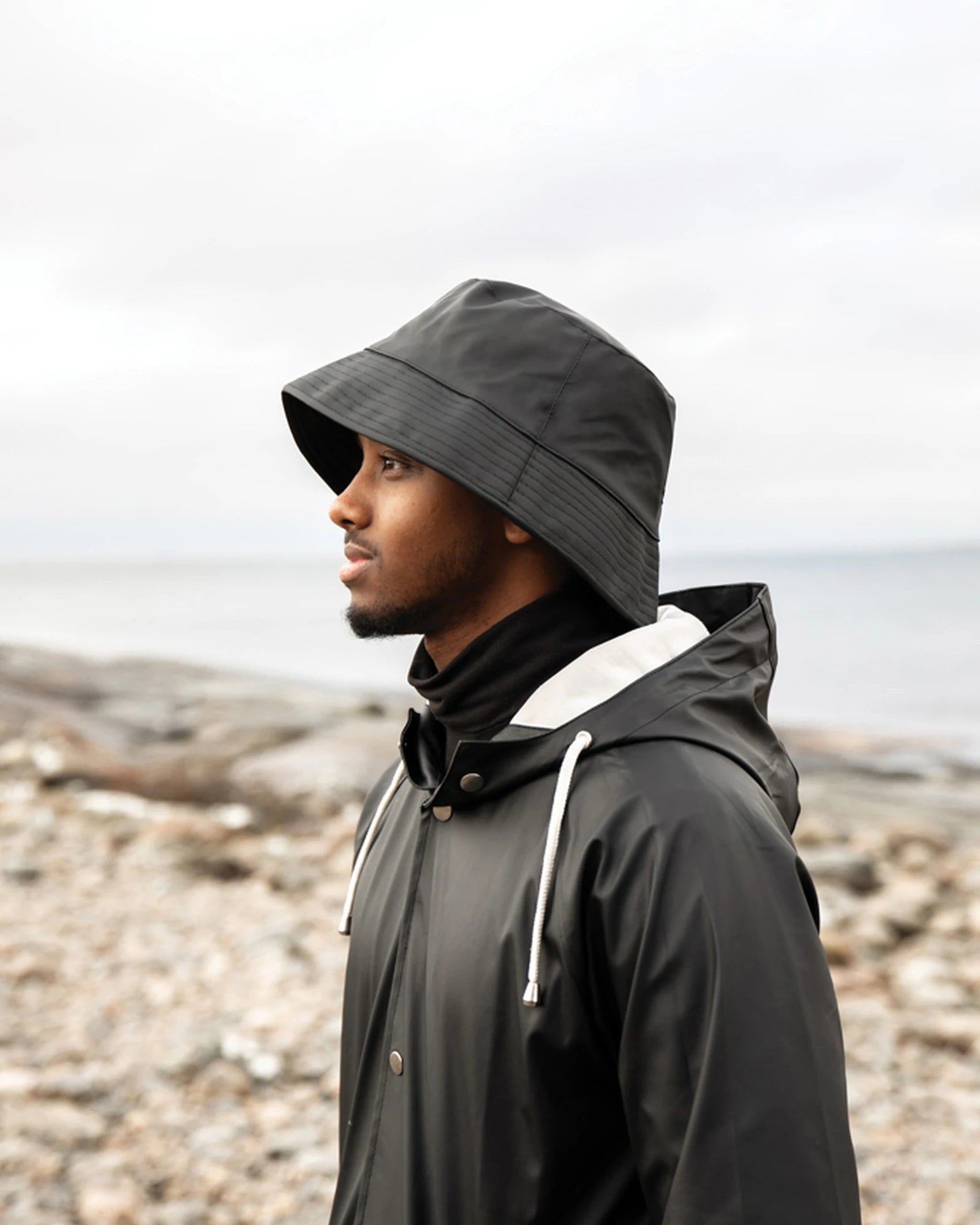 Bucket hat gerecycled RPET Baltimore om te personaliseren - 4