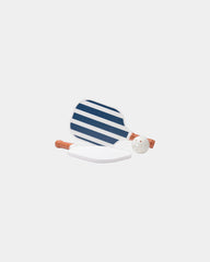 Pickleballset FSC-hout Vinga Lagoa om te personaliseren - Marineblauw