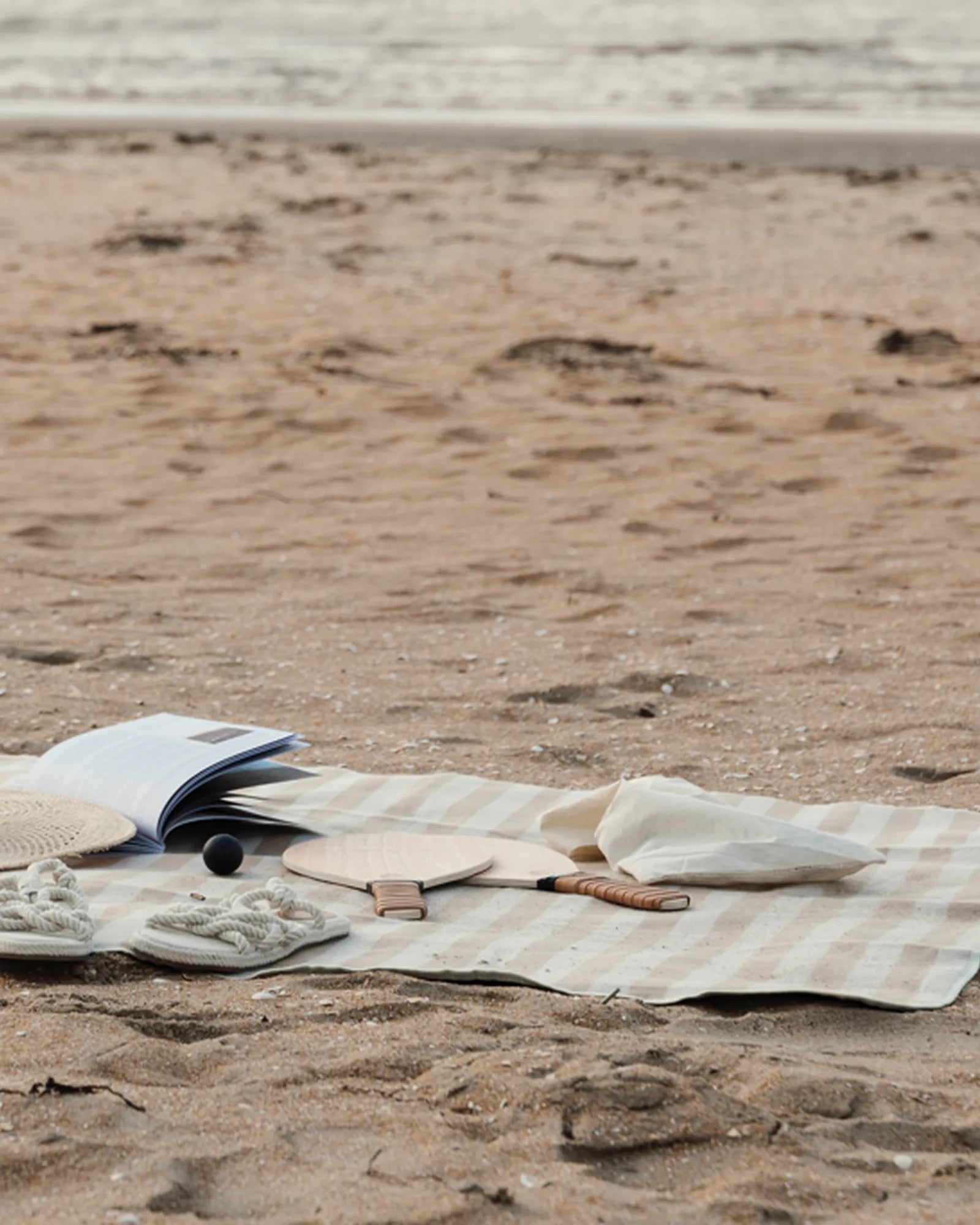 Picknickdeken gerecycled RPET Alba om te personaliseren - 4