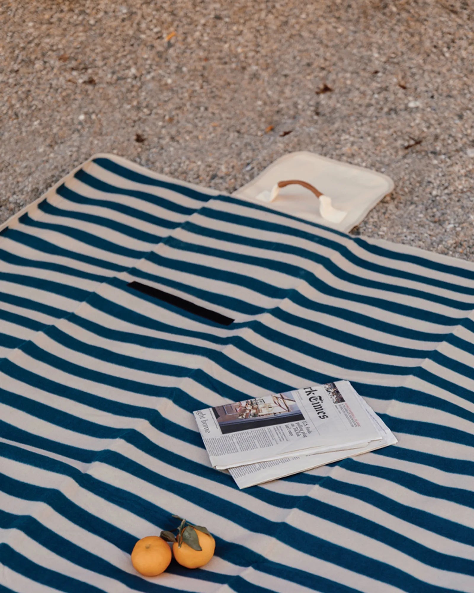 Picknickdeken gerecycled rPET Alba om te personaliseren - 6