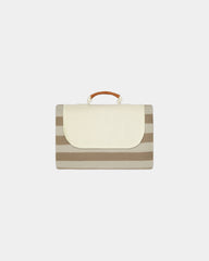 Picknickdeken gerecycled GRS Vinga Alba om te personaliseren - Bruin
