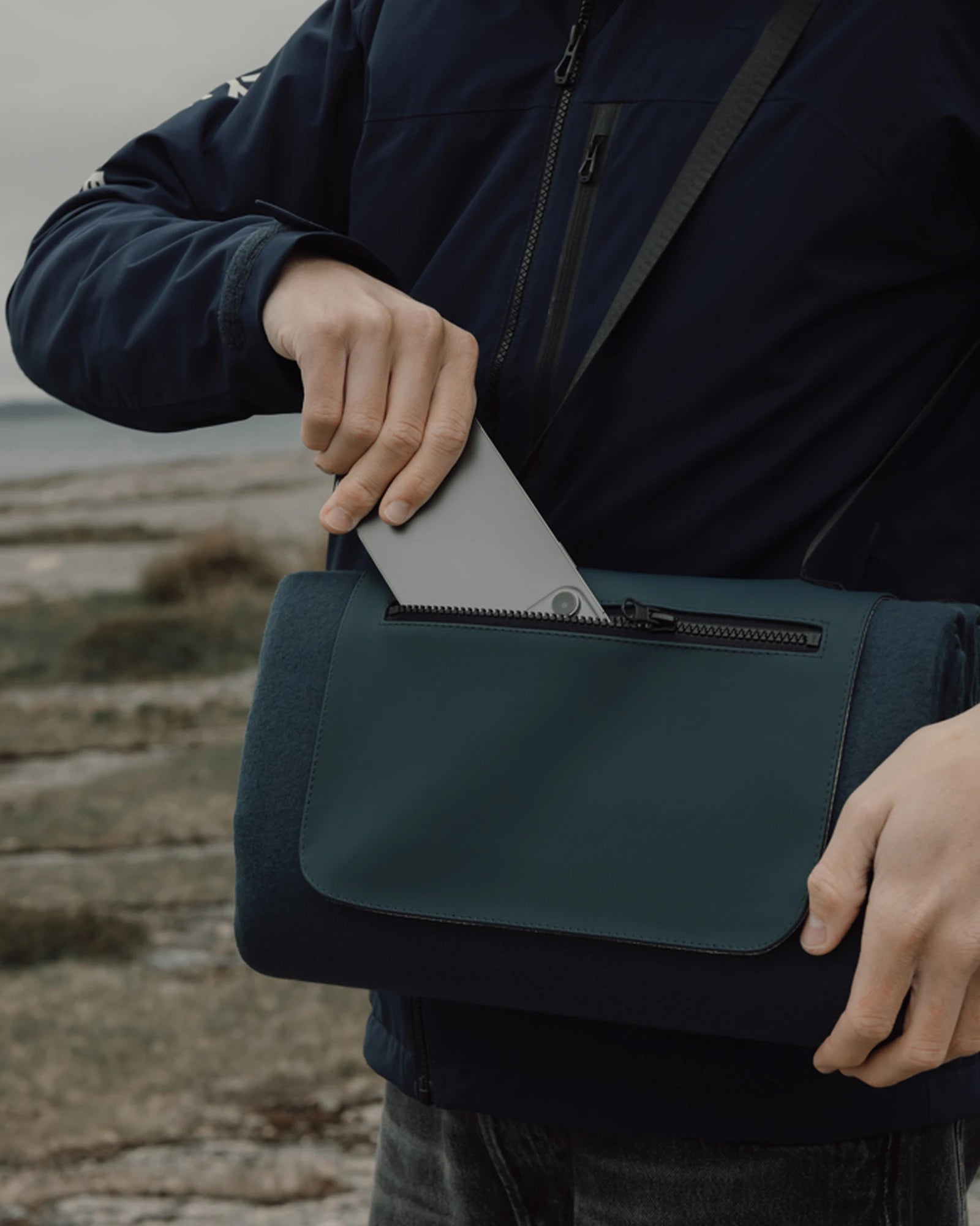 Picknickdeken gerecycled RCS Baltimore om te personaliseren - 13