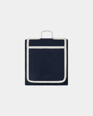 Picknickdeken gerecycled canvas Volonne om te personaliseren - Blauw