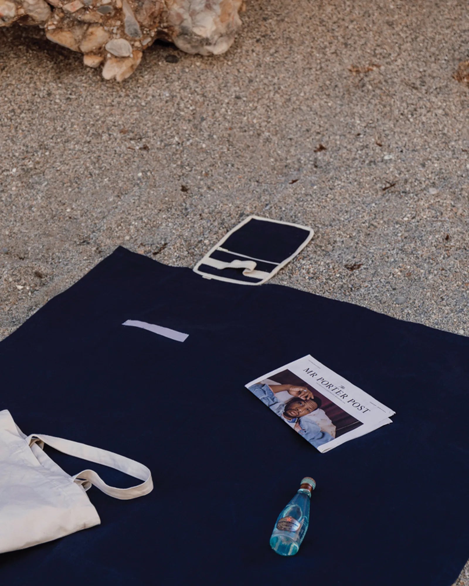 Picknickdeken gerecycled canvas Volonne om te personaliseren - 6