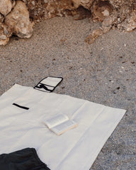 Picknickdeken gerecycled canvas Volonne om te personaliseren - 2