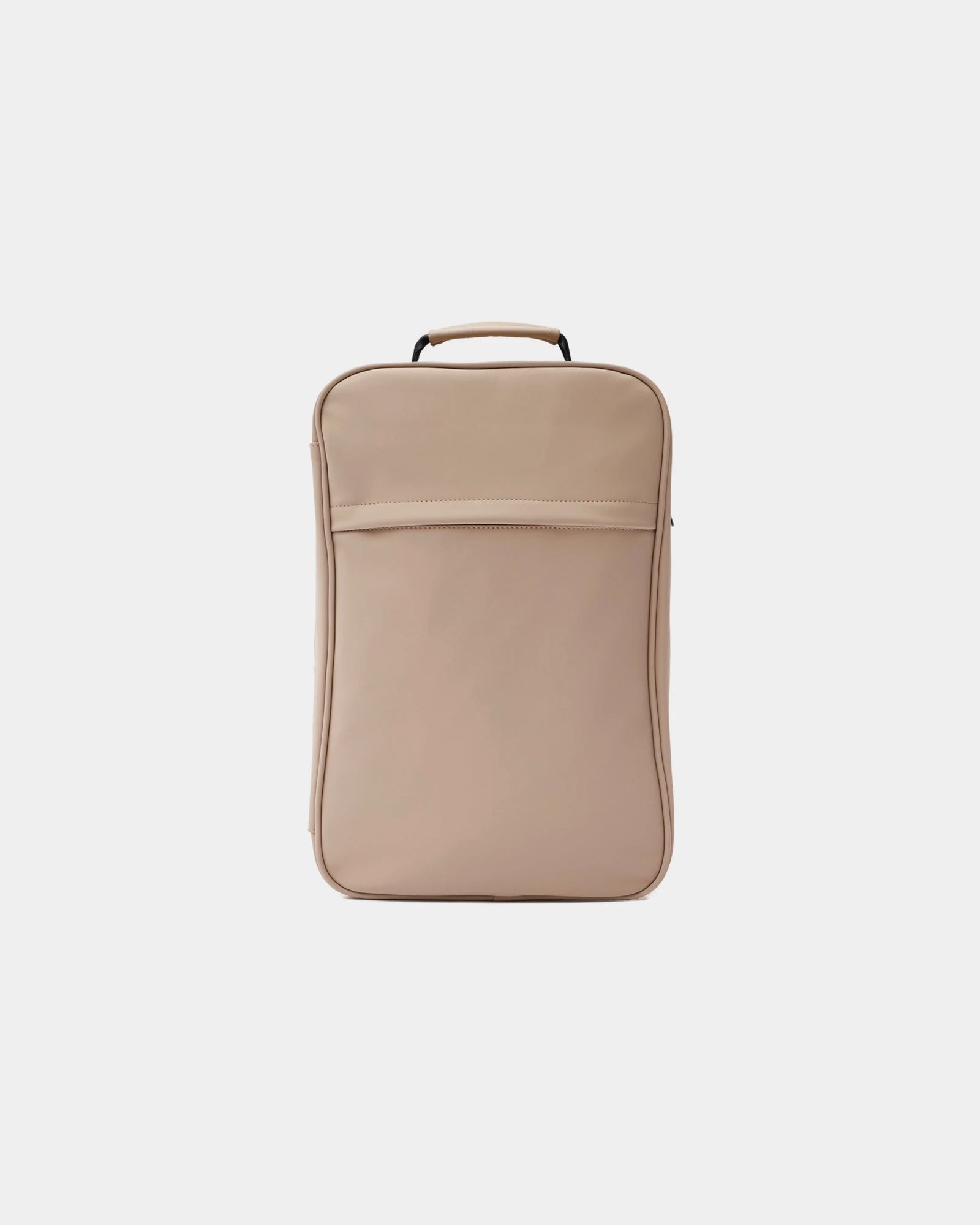 Rugzak van gerecycled polyester om te personaliseren - Greige