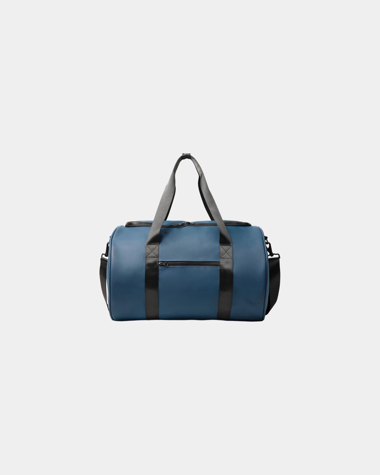 Sporttas gerecycled polyester Baltimore om te personaliseren - Marineblauw