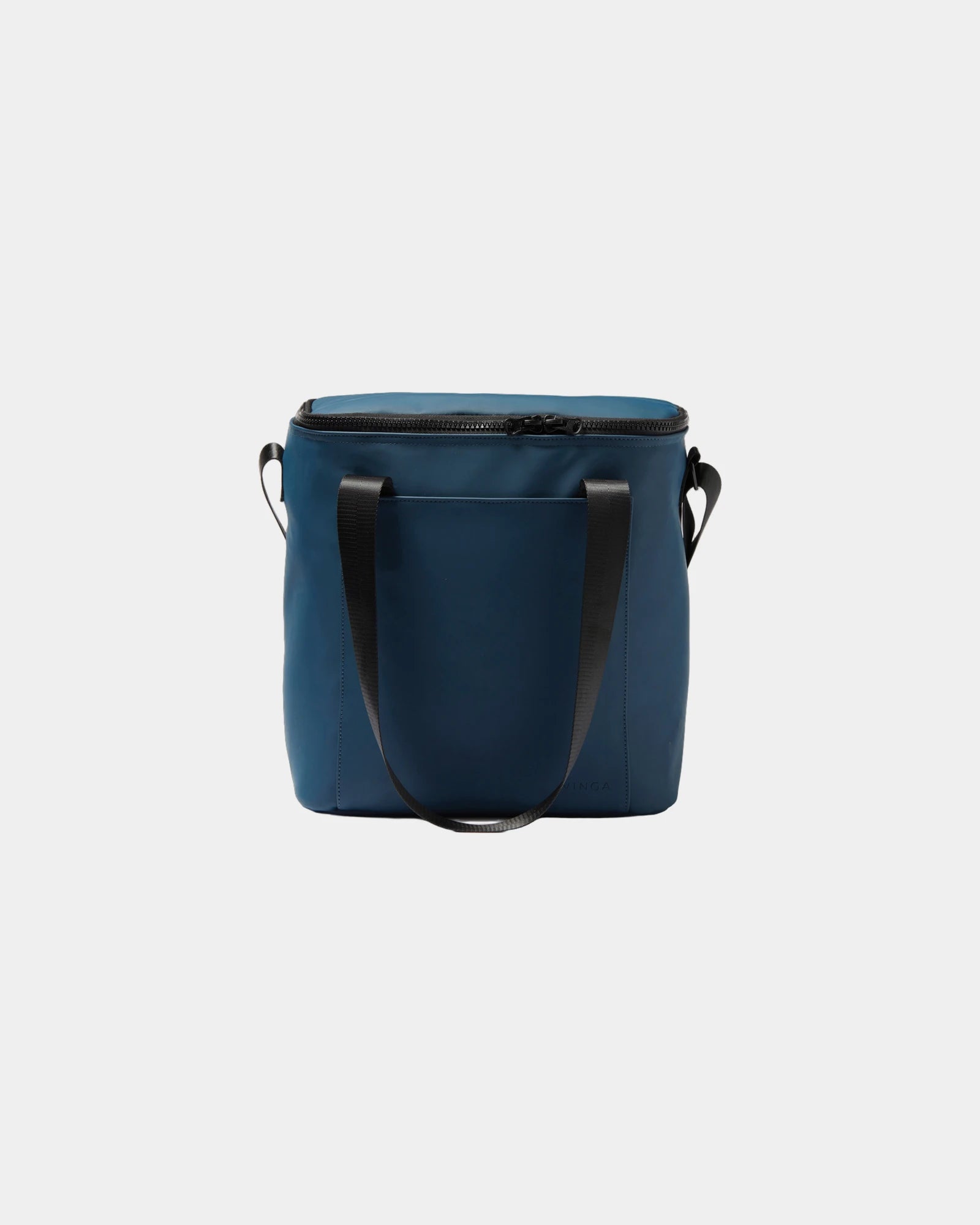 Overhemd polykatoen heren om te personaliseren - Marineblauw