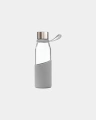 Drinkfles glas Vinga Lean 550ml om te personaliseren - Grijs