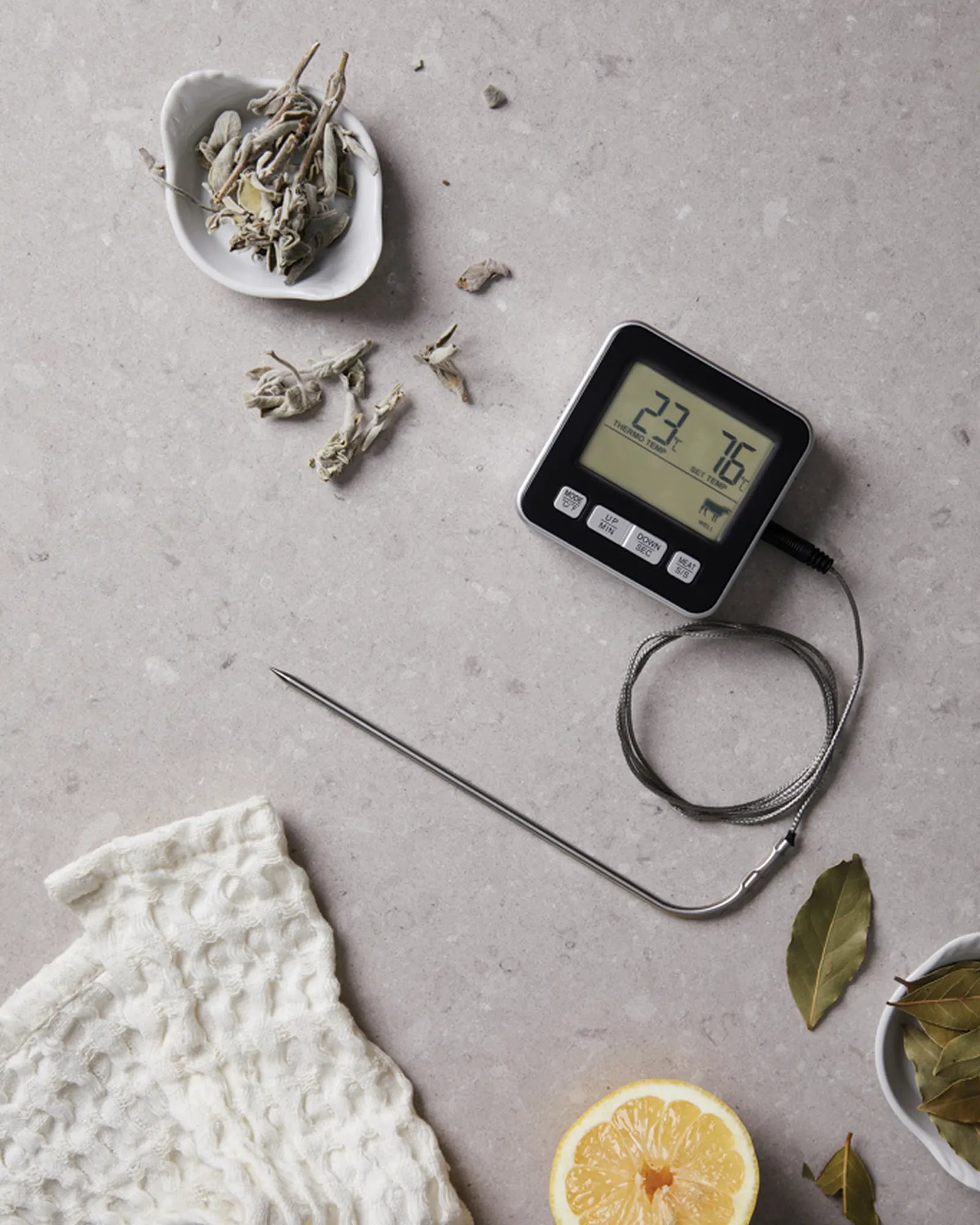 Keukenthermometer Vinga Hays met timer om te personaliseren - 3