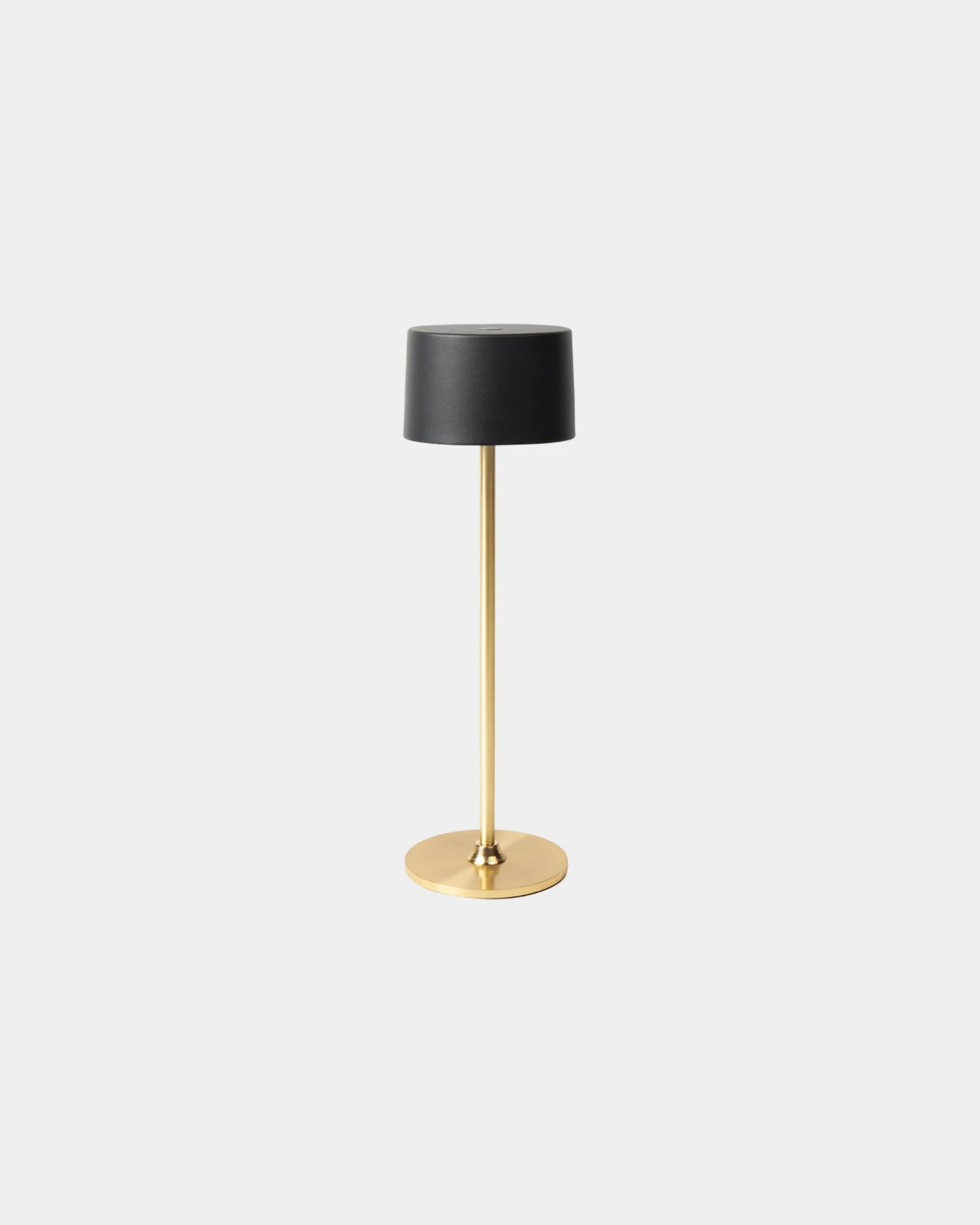 Tafellamp gerecycled ABS Vinga Nauro om te personaliseren - Goudkleurig