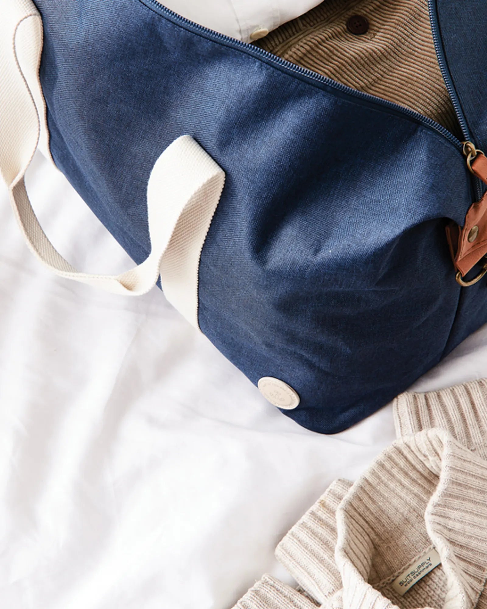 Weekendtas gerecycled PET Vinga Sortino om te personaliseren - 8