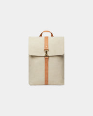 Rugzak van gerecycled canvas GRS Bosler om te personaliseren - Beige