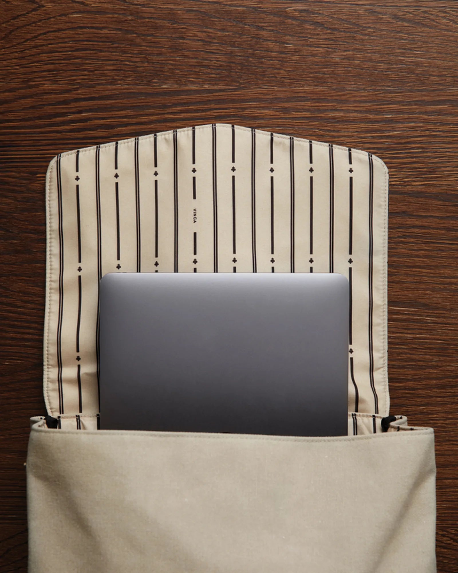 Rugzak van gerecycled canvas GRS Bosler om te personaliseren - 15
