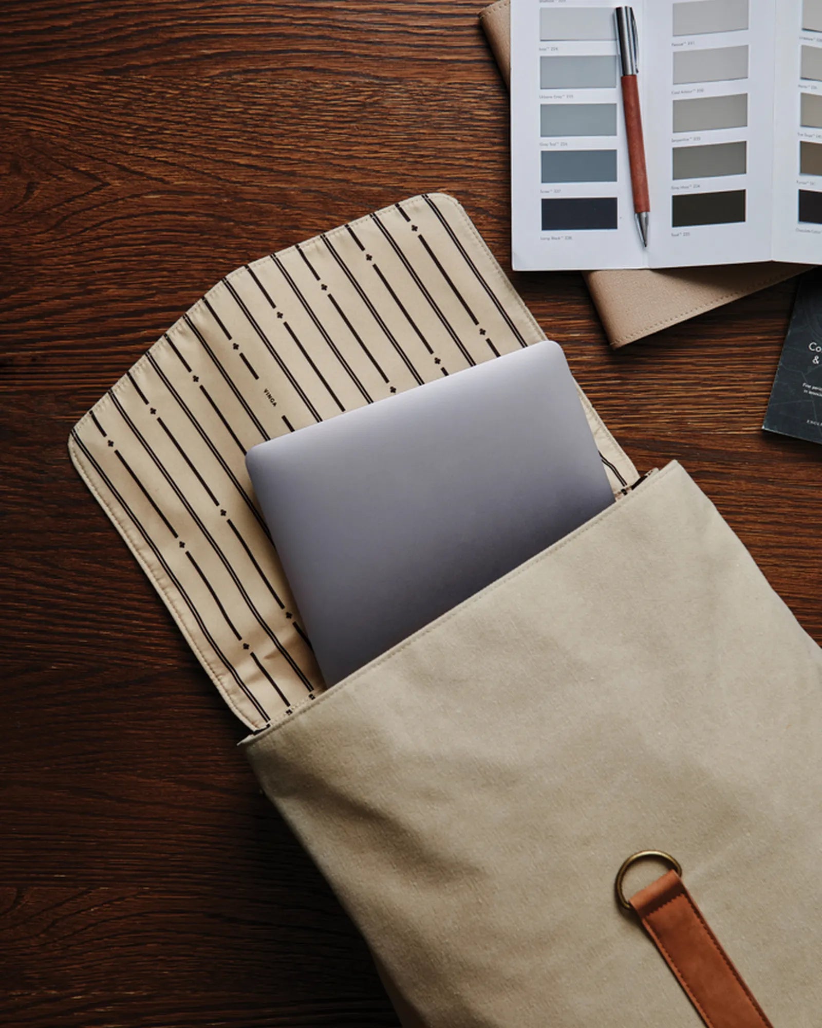 Rugzak van gerecycled canvas GRS Bosler om te personaliseren - 14