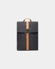 Rugzak van gerecycled canvas GRS Bosler om te personaliseren - Zwart