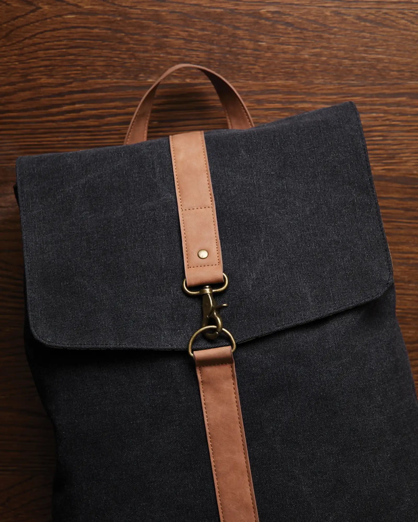 Rugzak van gerecycled canvas GRS Bosler om te personaliseren - 8