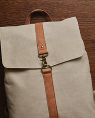 Rugzak van gerecycled canvas GRS Bosler om te personaliseren - 13