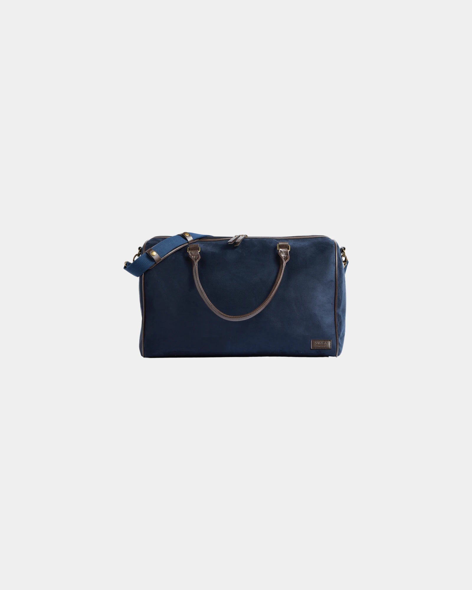 Weekendtas polyester Vinga Hunton 36L om te personaliseren - Blauw