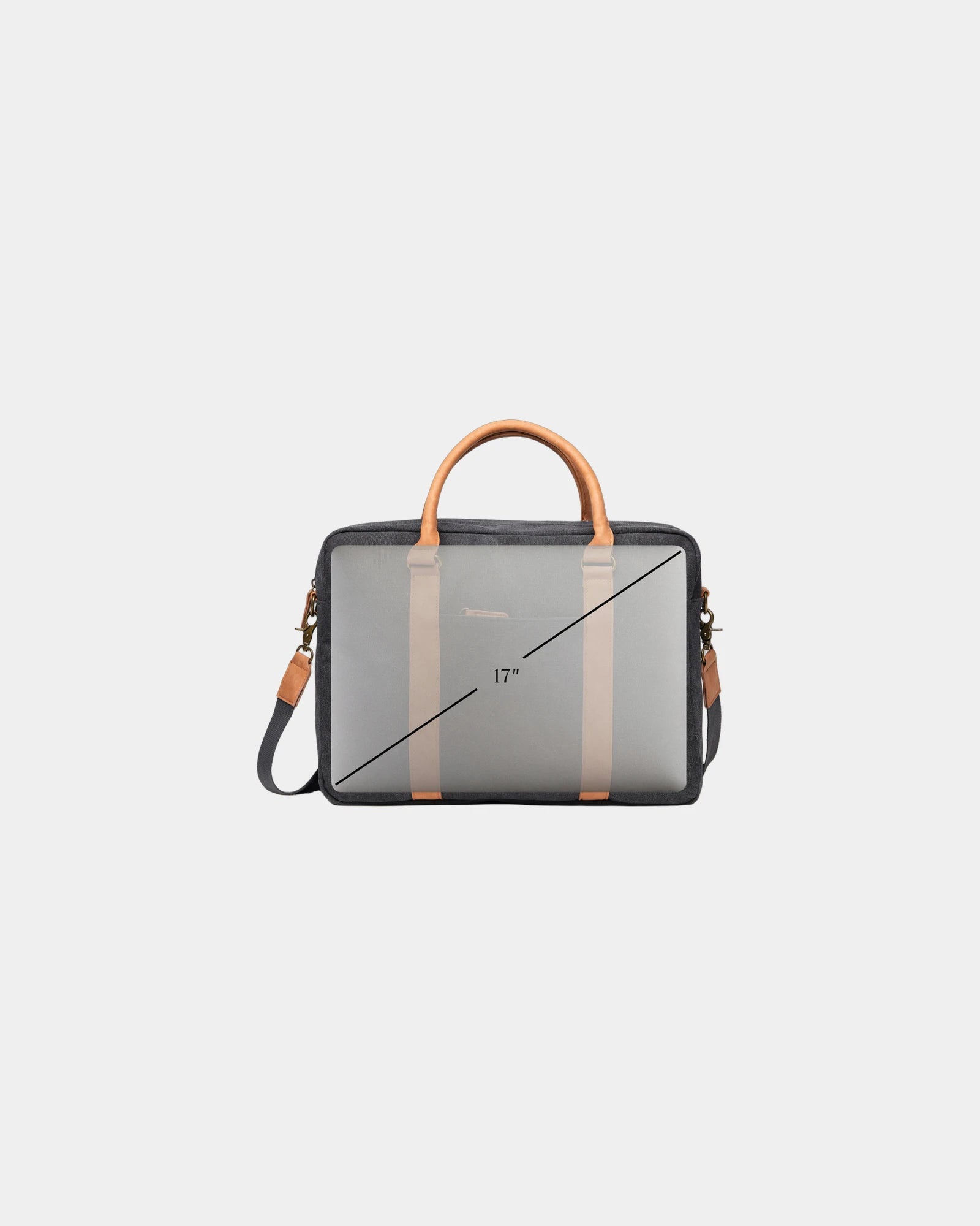 Laptoptas gerecycled RCS Bosler 17" om te personaliseren - 7