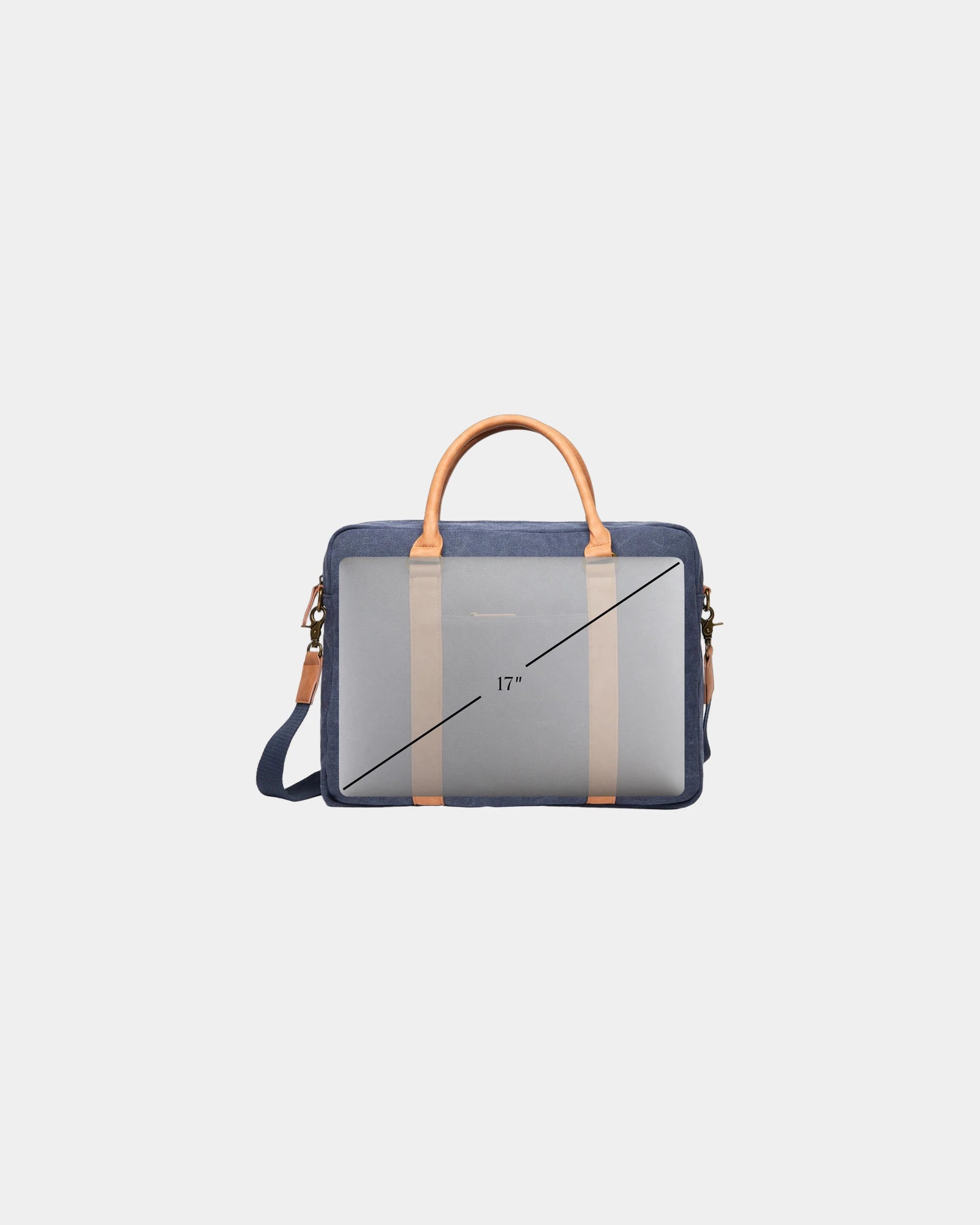 Laptoptas gerecycled RCS Bosler 17" om te personaliseren - 19