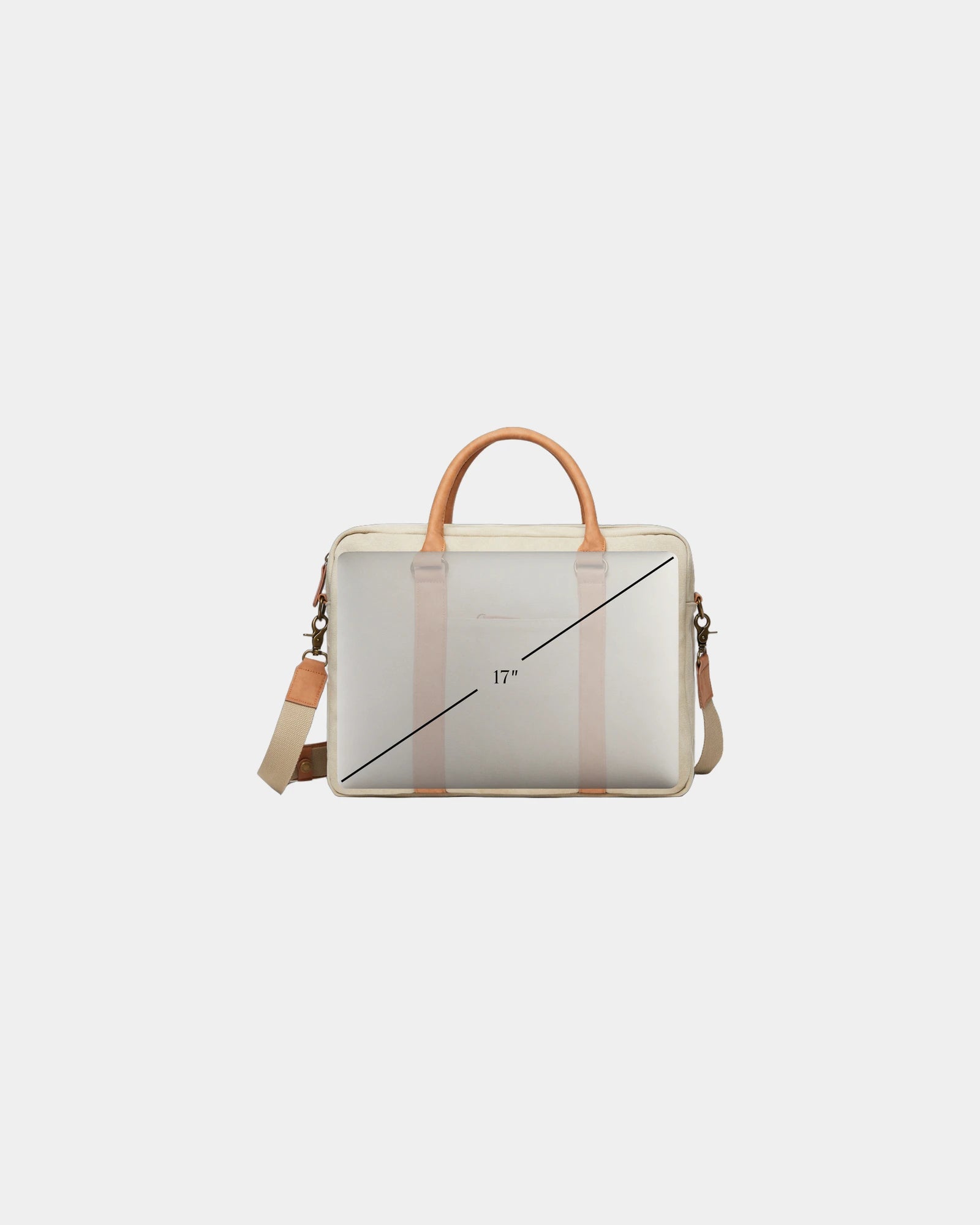 Laptoptas gerecycled RCS Bosler 17" om te personaliseren - 13
