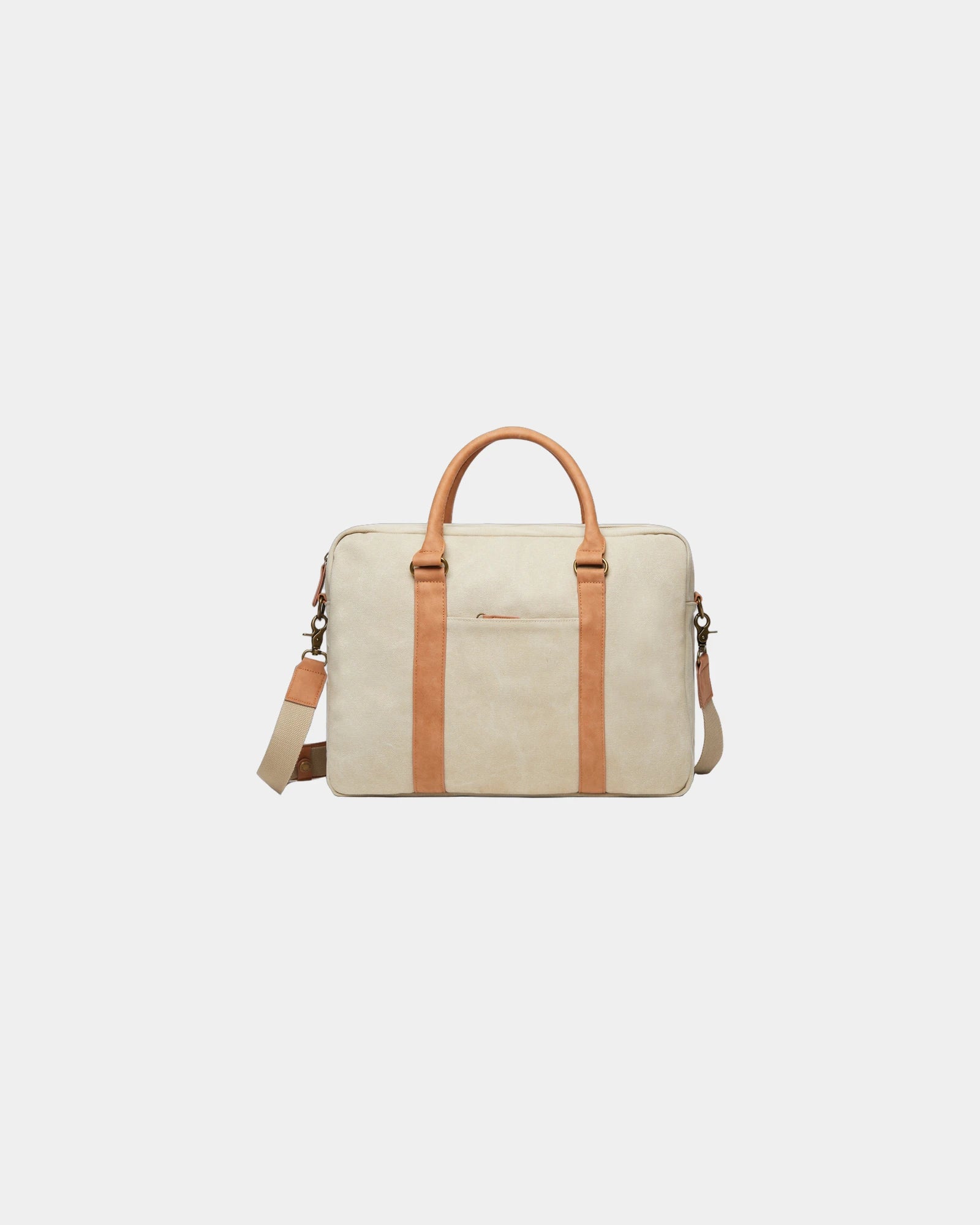Laptoptas gerecycled RCS Bosler 17" om te personaliseren - Beige