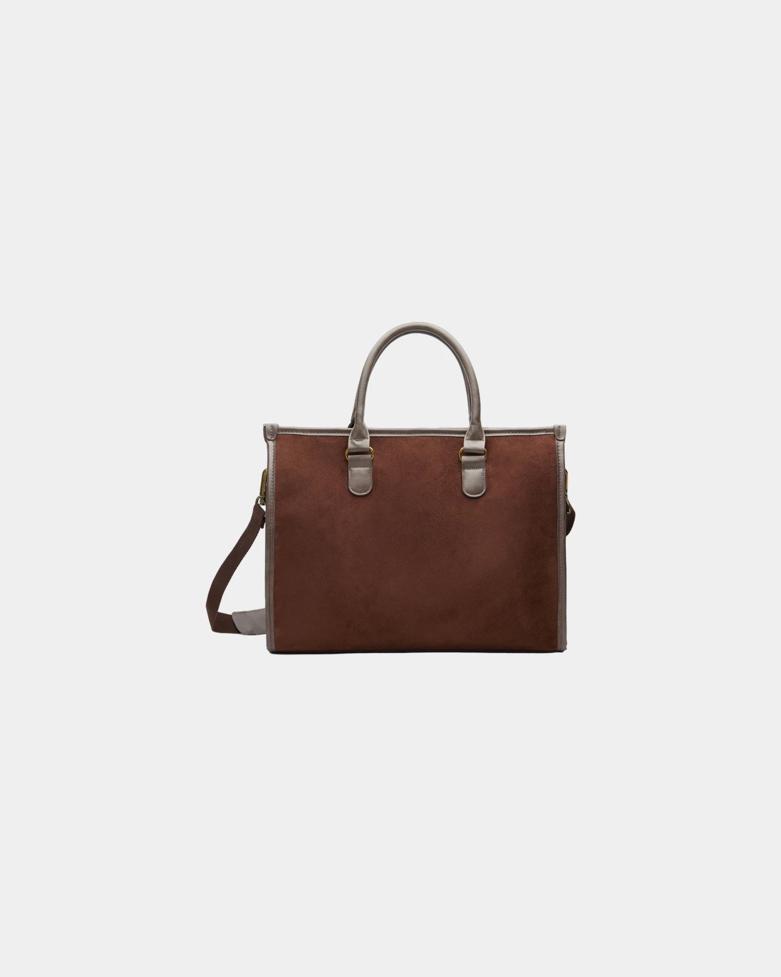 Laptoptas PU Vinga Hunton 17" om te personaliseren - Bruin