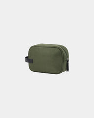 Toilettas gerecycled polyester Marlow om te personaliseren - Groen