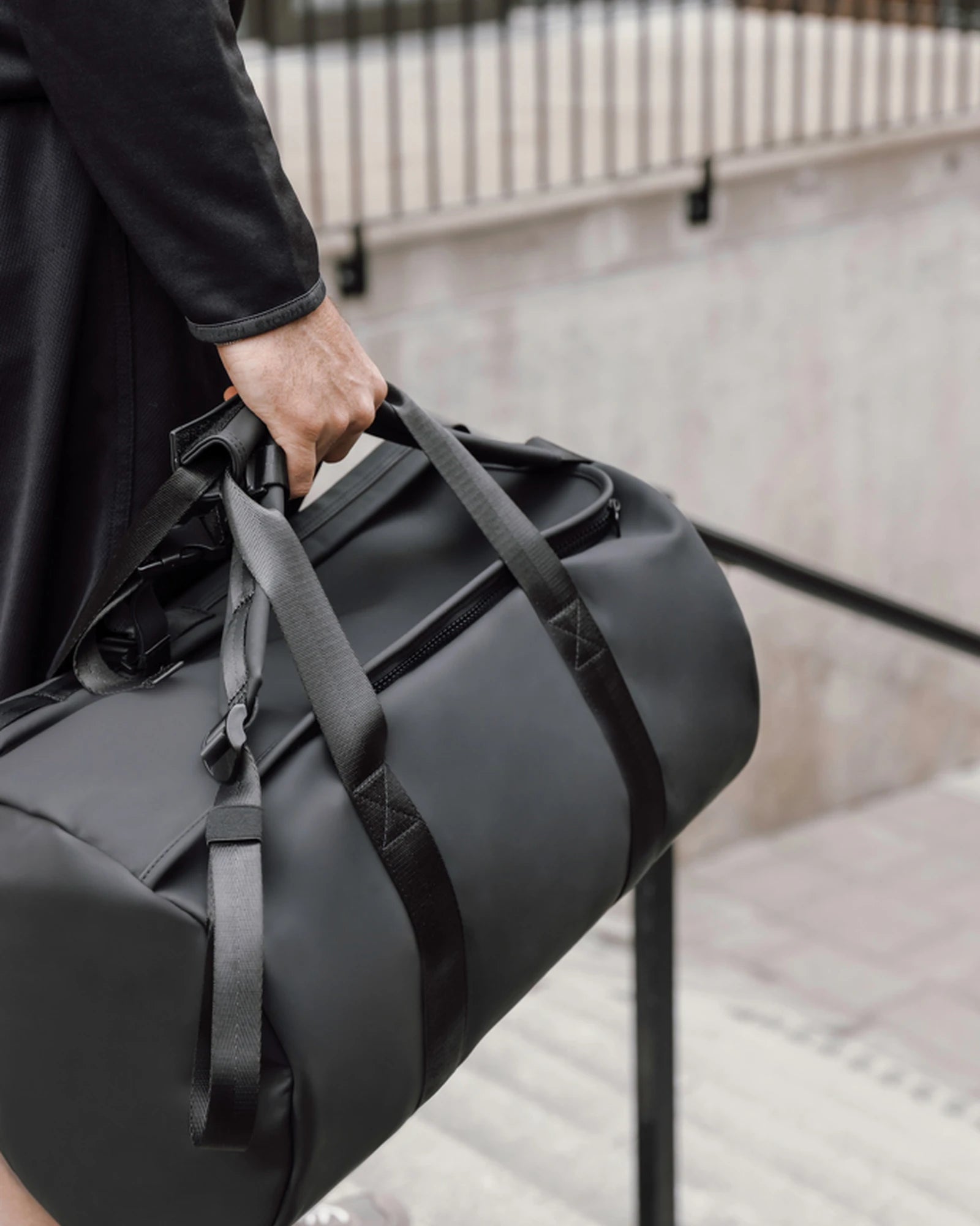 Weekendtas gerecycled Baltimore 35L om te personaliseren - 3