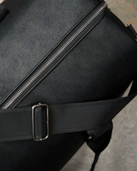 Weekendtas gerecycled PU Vinga Bermond om te personaliseren - 9