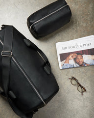 Weekendtas gerecycled PU Vinga Bermond om te personaliseren - 8