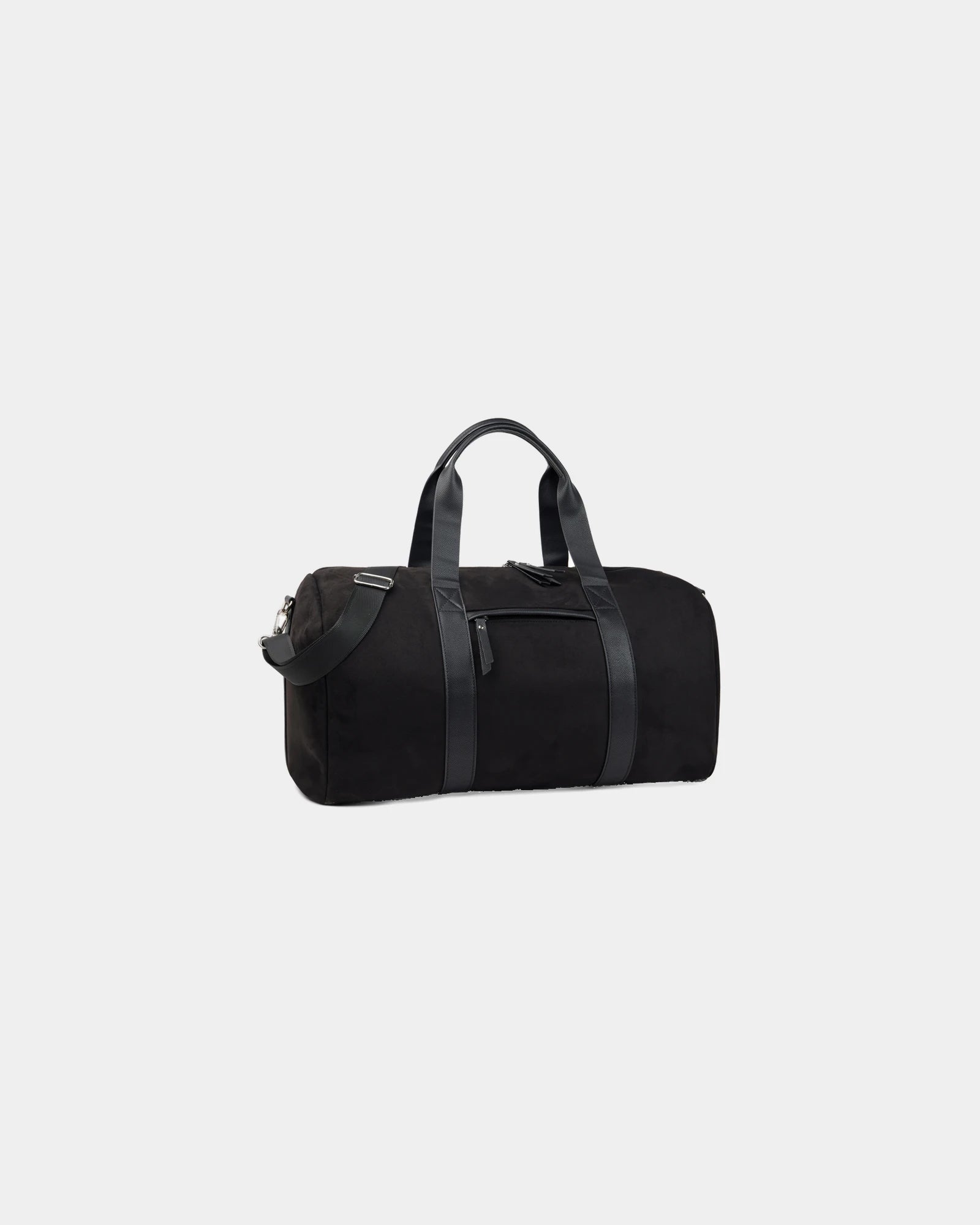 Weekendtas gerecycled polyester Marlow om te personaliseren - Zwart