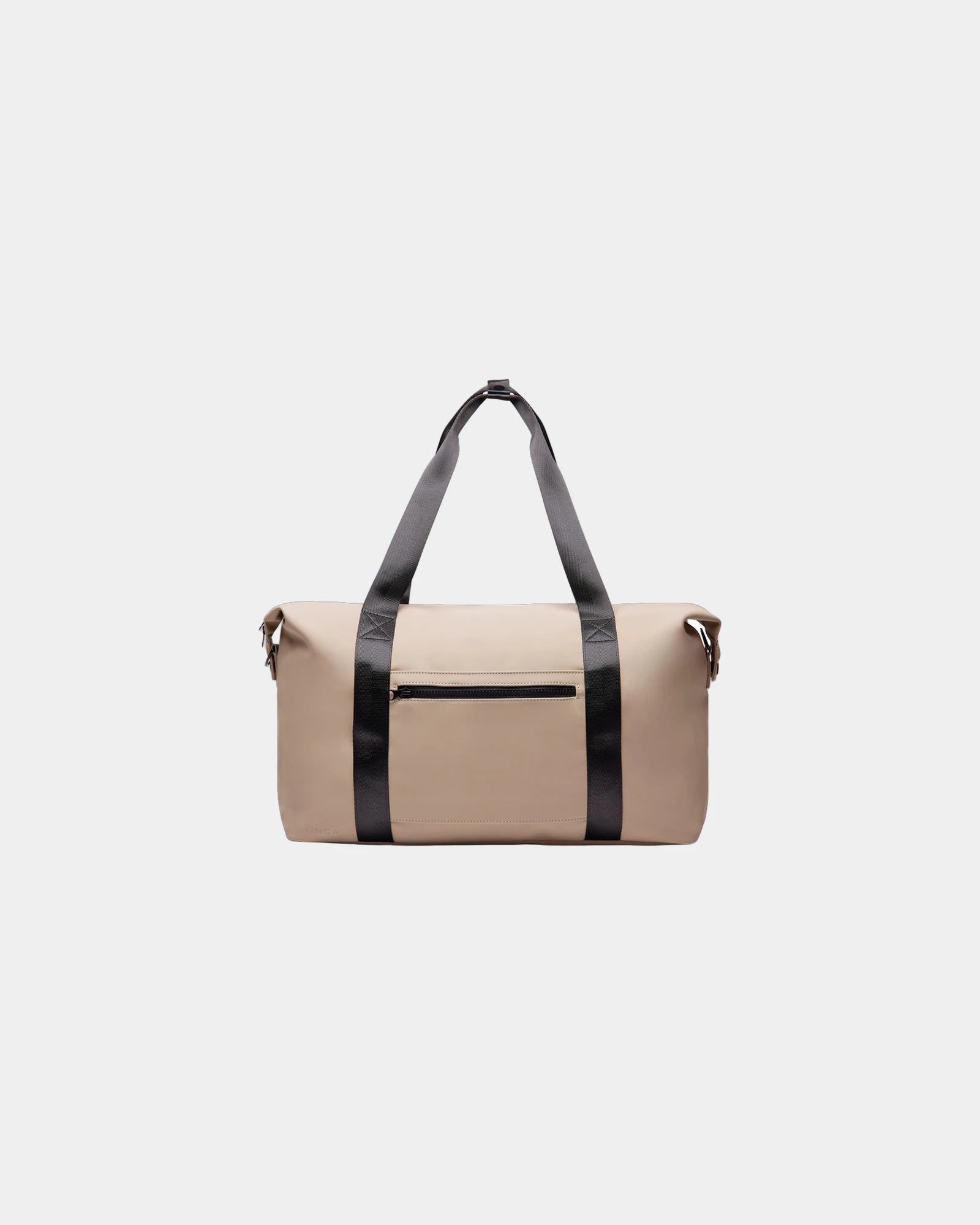 Weekendtas gerecycled RCS Baltimore om te personaliseren - Greige