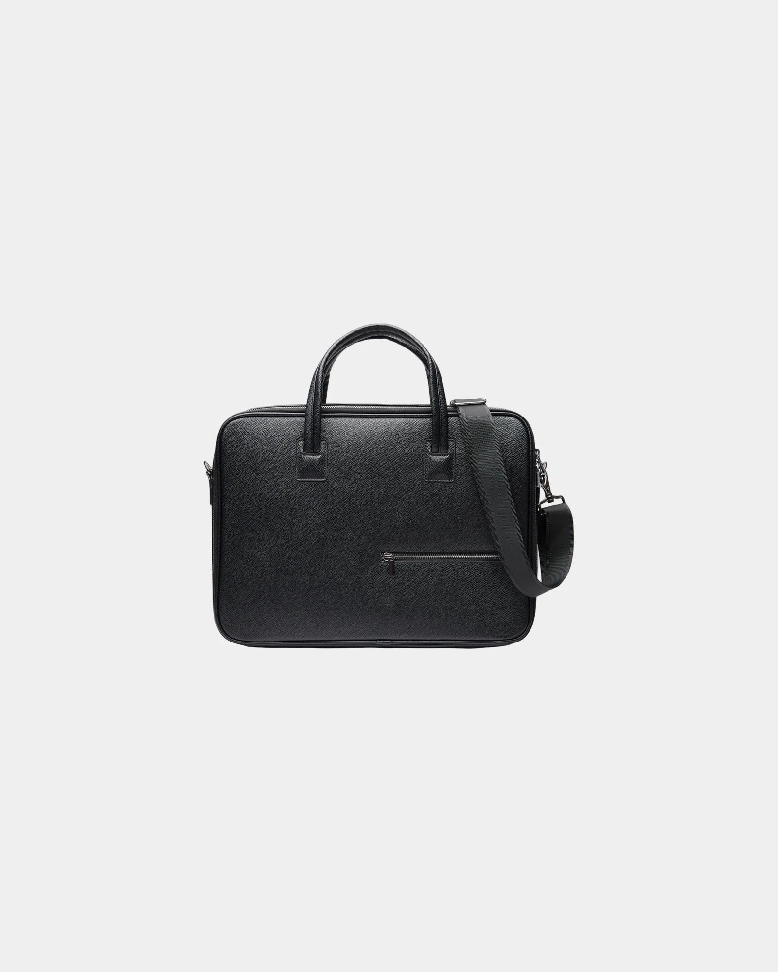 Laptoptas gerecycled RPET Vinga Bermond om te personaliseren - Zwart