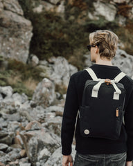 Rugzak van gerecycled polyester Sortino om te personaliseren - 8