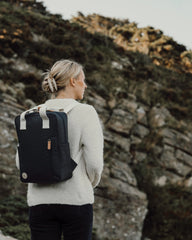 Rugzak van gerecycled polyester Sortino om te personaliseren - 7