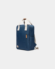 Rugzak van gerecycled polyester Sortino om te personaliseren - Blauw