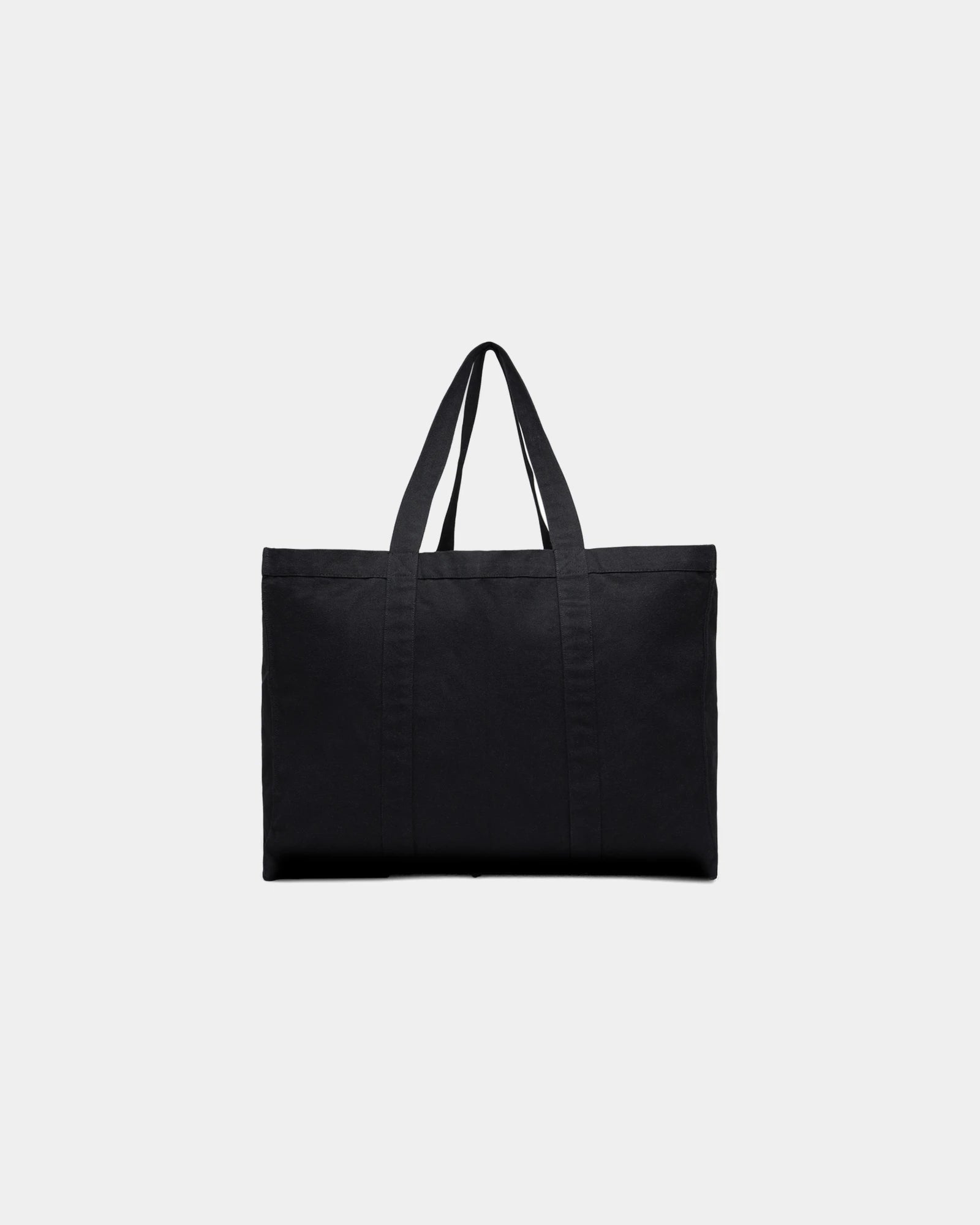 Shopper van gerecycled canvas Hilo 32L om te personaliseren - Zwart