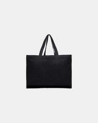 Shopper van gerecycled canvas Hilo 32L om te personaliseren - Zwart