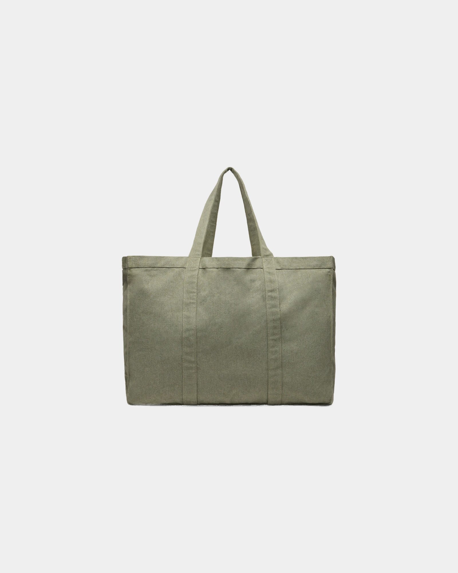 Shopper van gerecycled canvas Hilo 32L om te personaliseren - Groen