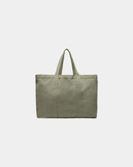 Shopper van gerecycled canvas Hilo 32L om te personaliseren - Groen