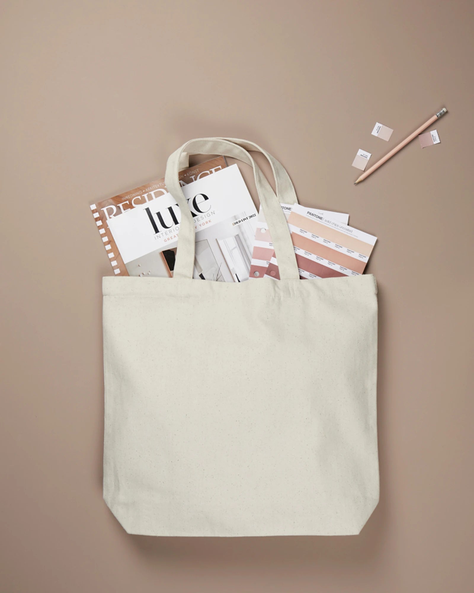 Shopper van gerecycled canvas Hilo 21L om te personaliseren - 3