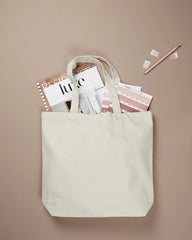 Shopper van gerecycled canvas Hilo 21L om te personaliseren - 3