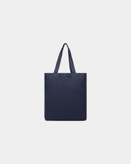 Shopper van gerecycled canvas Hilo 21L om te personaliseren - Marineblauw
