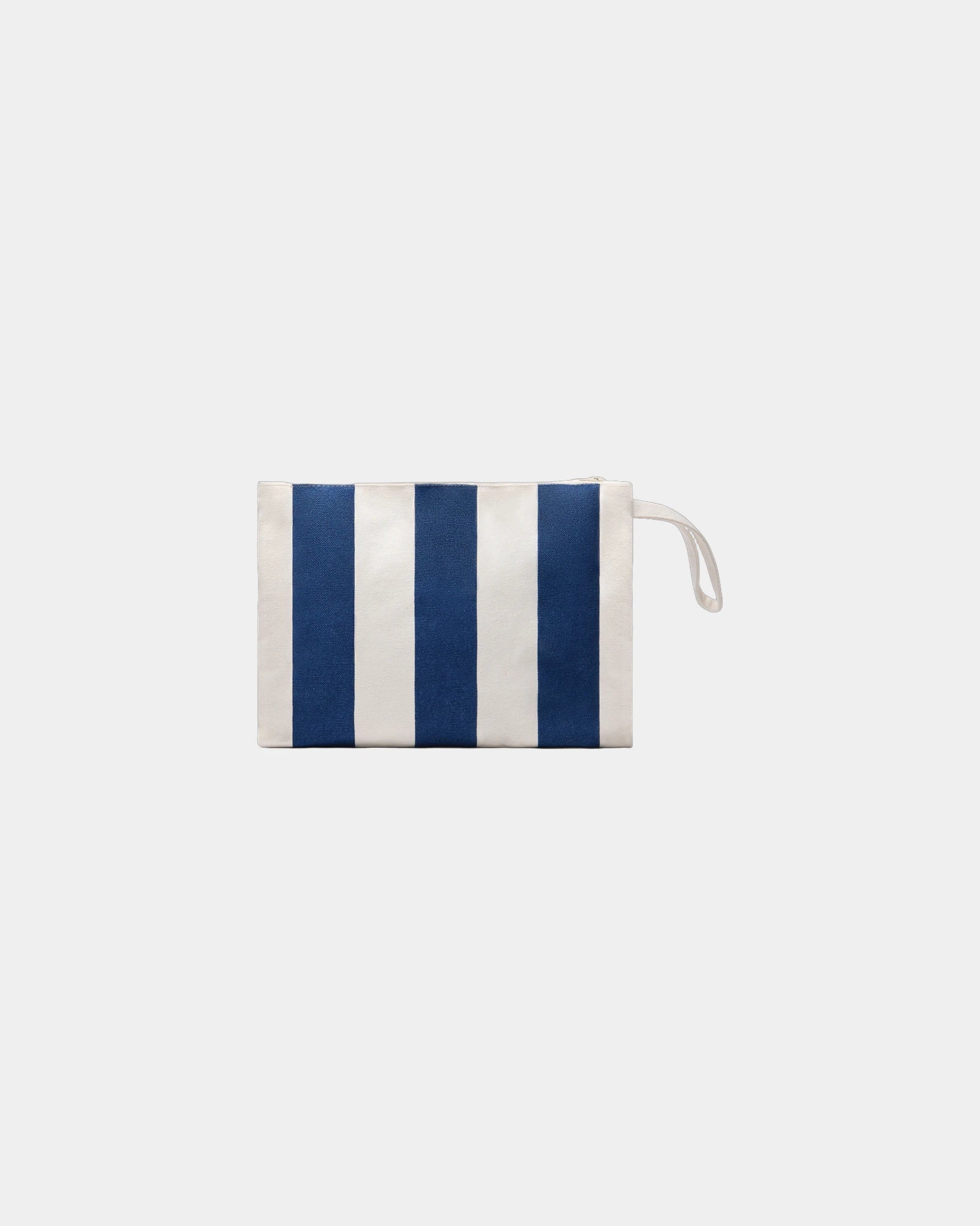 Toilettas gerecycled katoen Vinga Lagoa om te personaliseren - Marineblauw