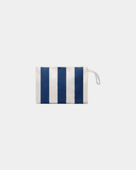 Toilettas gerecycled katoen Vinga Lagoa om te personaliseren - Marineblauw